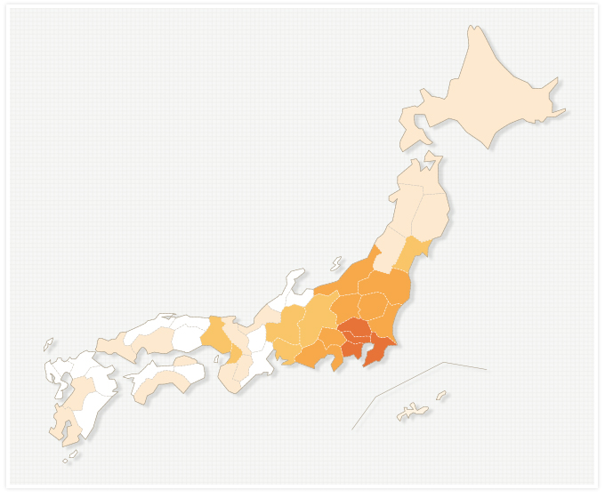 来院地域マップ